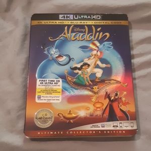 Aladdin 4k Ultra HD dvd and blu-ray